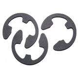 E clip snap retaining ring