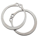External snap retaining ring for shaft stainless steel
