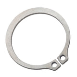 External snap retaining ring for shaft stainless steel
