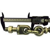 Universal 3 Point Hitch Tractor Chain Stabilizers Turnbuckle Sway Check 12" -14.75" - Fast-n-rs