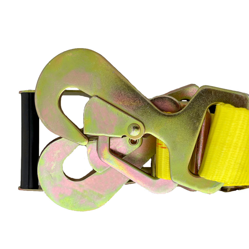 2 X 8 Axle Tie Down Straps With Snap Hooks