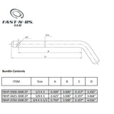Bent Pin Zinc Plated | Fast-n-rs , LLC Texas