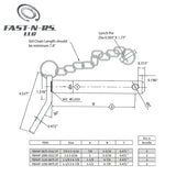Bent pin with Handle Zinc Plated Bundle - Fast-n-rs