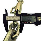 Universal 3 Point Hitch Tractor Chain Stabilizers Turnbuckle Sway Check 12" -14.75" - Fast-n-rs