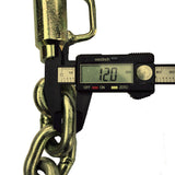 Universal 3 Point Hitch Tractor Chain Stabilizers Turnbuckle Sway Check 12" -14.75" - Fast-n-rs