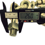 Universal 3 Point Hitch Tractor Chain Stabilizers Turnbuckle Sway Check 12" -14.75" - Fast-n-rs
