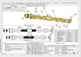 Universal 3 Point Hitch Tractor Chain Stabilizers Turnbuckle Sway Check 12" -14.75" - Fast-n-rs