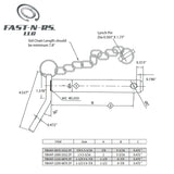 Bent Pin With Handle Zinc Plated | Fast-n-rs , LLC Texas